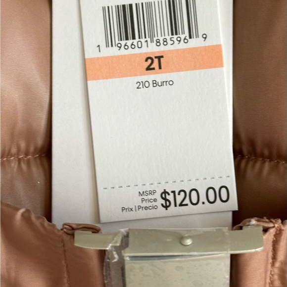 Calvin Klein Little Girl’s Hooded Jacket - Picture 3 of 3